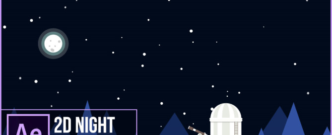 After-Effects-Tutorial-2D-Nighttime-Scene