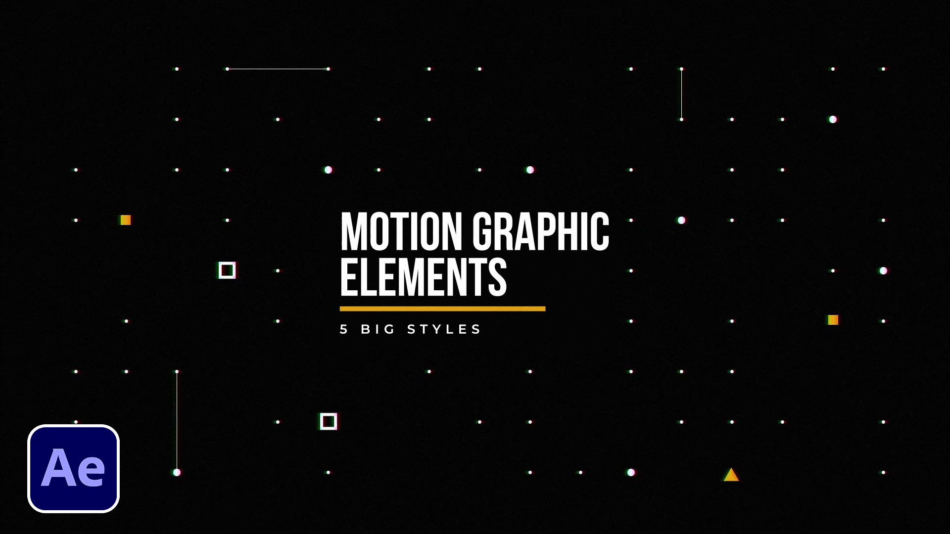 5 Motion Graphic Flicker Shape Elements in After Effects SonduckFilm