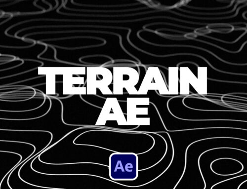 3D Generated Terrain Maps in After Effects