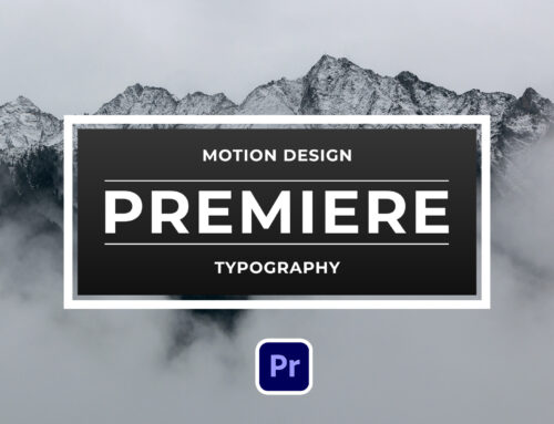 4 Typography Animation Techniques in Premiere Pro