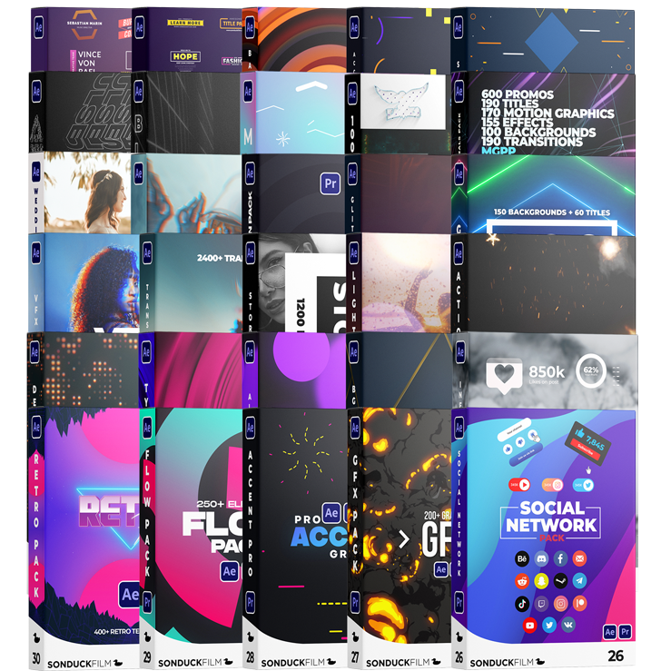30 Pack Bundle 20 000 Templates Save 1 115 SonduckFilm