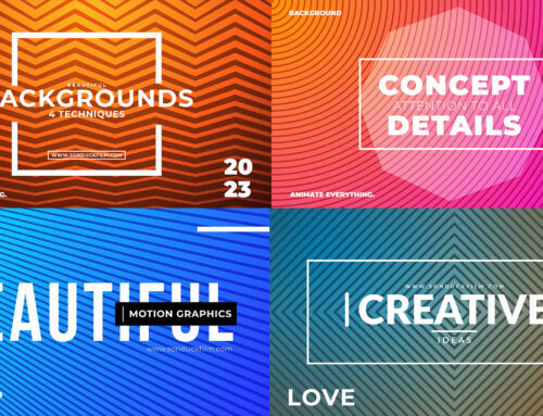 Create Beautiful Animated Line Backgrounds in After Effects