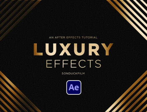 Create Gold Luxury Motion Graphics in After Effects