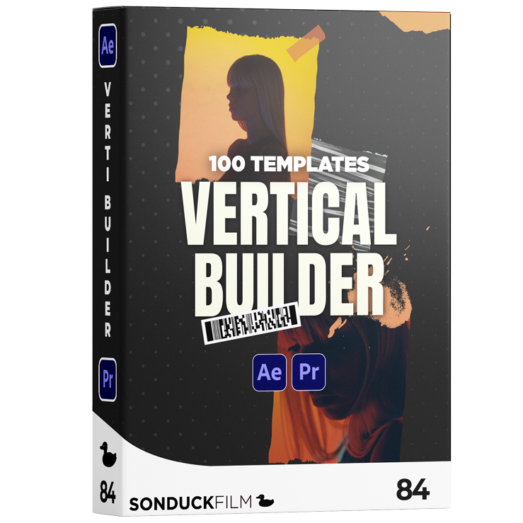 Vertical Builder Pack | 100 Templates | After Effects & Premiere Pro