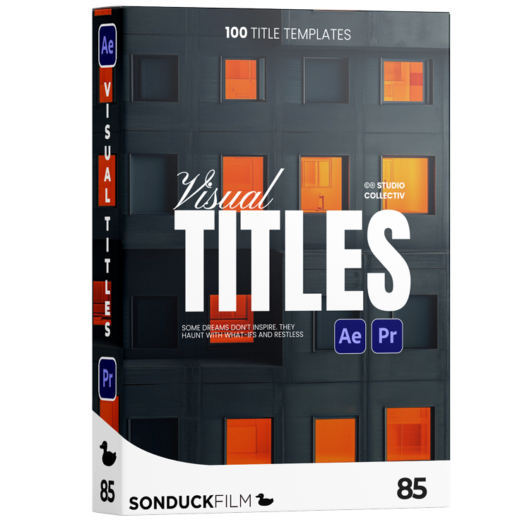 Visual Titles Pack | 100 Templates | After Effects & Premiere Pro