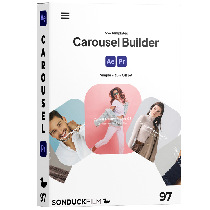 Carousel Pack | 79 Templates | AE & Premiere Pro